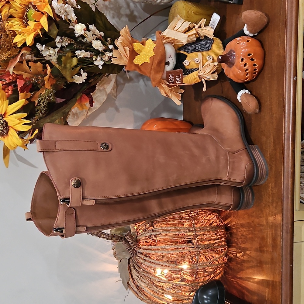 Sam Edelman "Penny" Chestnut Boots. Size  7.5 - Picture 2 of 11